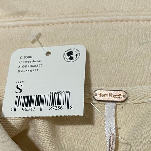 Free People‎ Oversized Ruby Sweetheart Fleece Shirt Jacket Distressed Size Small - Picture 10 of 16